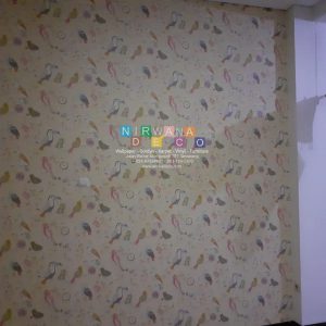 Proyek Pemasangan Wallpaper di Banjardowo Baru, Semarang