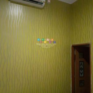 Proyek Pemasangan Wallpaper di Tlogomulyo Residence – Semarang