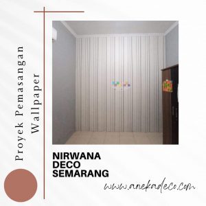 Pemasangan Wallpaper Minimalis di Sendangguwo Tembalang Semarang