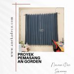 Pemasangan Gorden Minimalis di Jl Damar Banyumanik Semarang