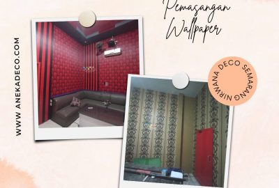 Pemasangan Wallpaper Modern di Sunan Kuning Semarang
