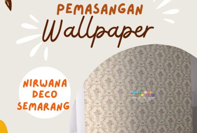 Pemasangan Wallpaper Modern di Tlogosari Semarang