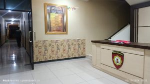 Nirwana Deco telah menyelesaikan Proyek Pemasangan Wallpaper di Direktorat Sabhara Polda Jateng Mijen, Kota Semarang, Jawa Tengah